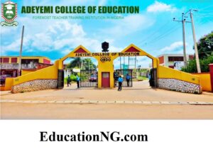 Adeyemi Federal University of Education (AFUED)