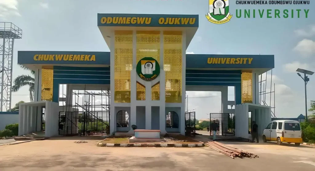 Chukwuemeka Odumegwu Ojukwu University, once Anambra State University COOU, ANSU