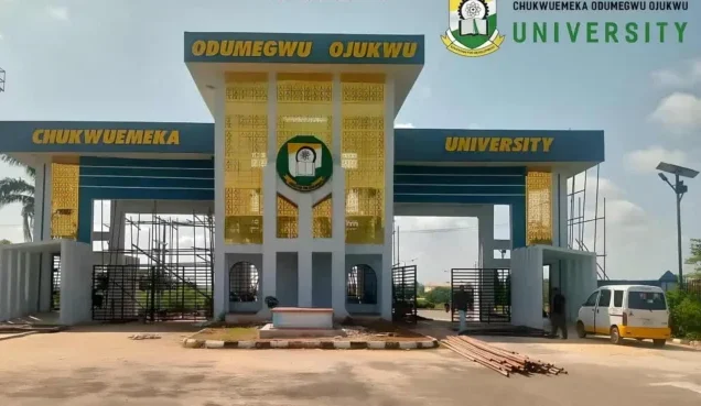 Chukwuemeka Odumegwu Ojukwu University, once Anambra State University COOU, ANSU