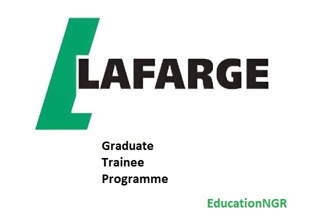Lafarge Graduate Tainee programme
