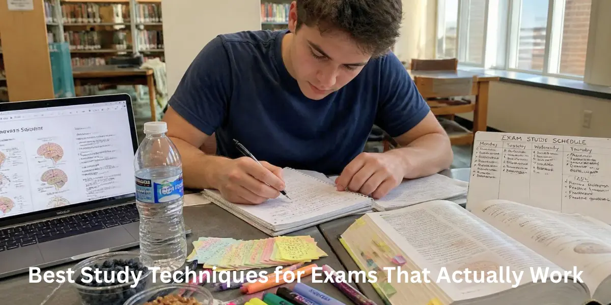 Best Study Techniques for Exams That Actually Work